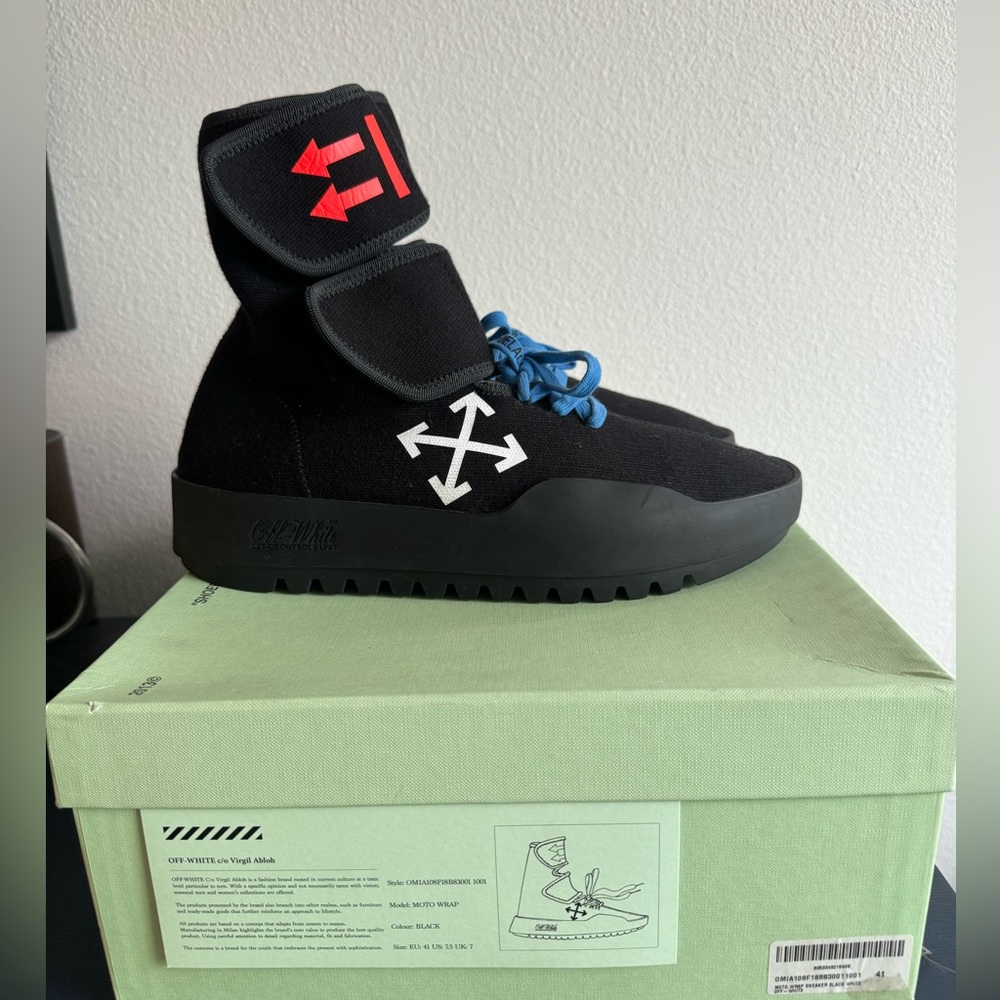 Off White Moto Wrap by Virgil size 41